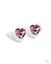Load image into Gallery viewer, Heart-Pounding Haute - Pink Earrings
