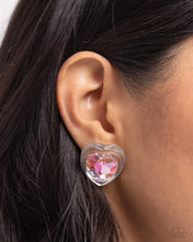 Load image into Gallery viewer, Heart-Pounding Haute - Pink Earrings