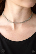 Load image into Gallery viewer, If You Dare - Silver Necklace Set