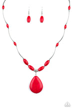 Load image into Gallery viewer, Explore The Elements - Red Necklace Set