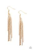 Load image into Gallery viewer, Red Carpet Bombshell - Gold Earrings