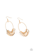 Load image into Gallery viewer, Halo Effect - Gold Earrings