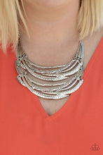 Load image into Gallery viewer, Read Between the VINES - Silver Necklace Set