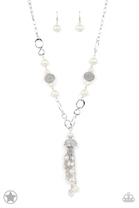 Designated Diva - White Necklace Set