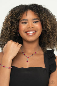 Led by the ROSE - Pink Earrings