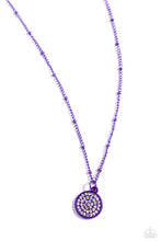 Load image into Gallery viewer, Bejeweled Basic - Purple Necklace Set