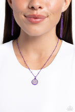 Load image into Gallery viewer, Bejeweled Basic - Purple Necklace Set