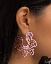 Load image into Gallery viewer, Floral Fame - Pink Earrings