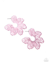 Load image into Gallery viewer, Floral Fame - Pink Earrings