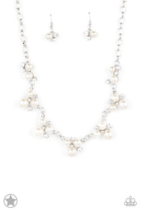 Toast To Perfection - White Necklace Set