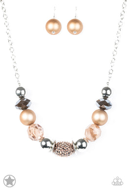 A Warm Welcome Brown Necklace Set