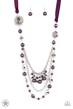 Load image into Gallery viewer, All The Trimmings - Purple Necklace Set