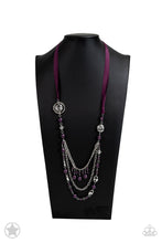 Load image into Gallery viewer, All The Trimmings - Purple Necklace Set