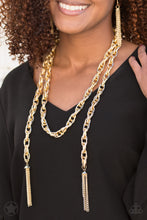 Load image into Gallery viewer, SCARFed for Attention - Gold Necklace Set