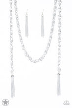 Load image into Gallery viewer, SCARFed for Attention - Silver Necklace Set