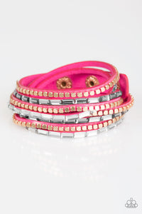 This Time With Attitude - Pink Bracelet