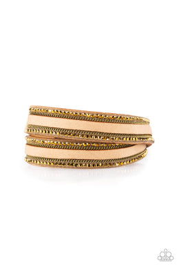 Going For Glam - Brass Bracelet