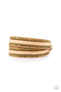 Going For Glam - Brass Bracelet