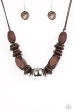 Load image into Gallery viewer, Grand Turks Getaway - Brown Necklace