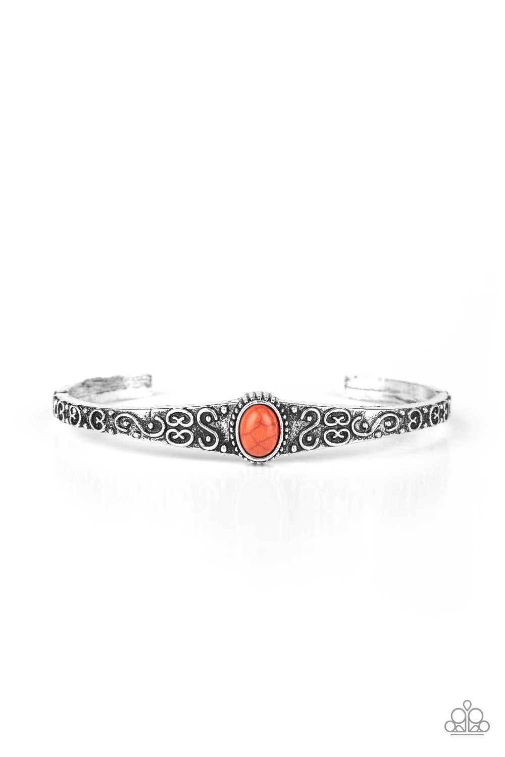 Make Your Own Path - Orange Bracelet