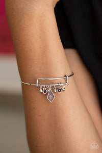 Treasure Charms - Purple Bracelet