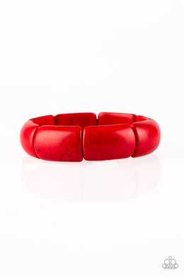 Peace Out - Red Bracelet