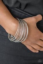 Load image into Gallery viewer, Bangle Babe - Silver Bracelet