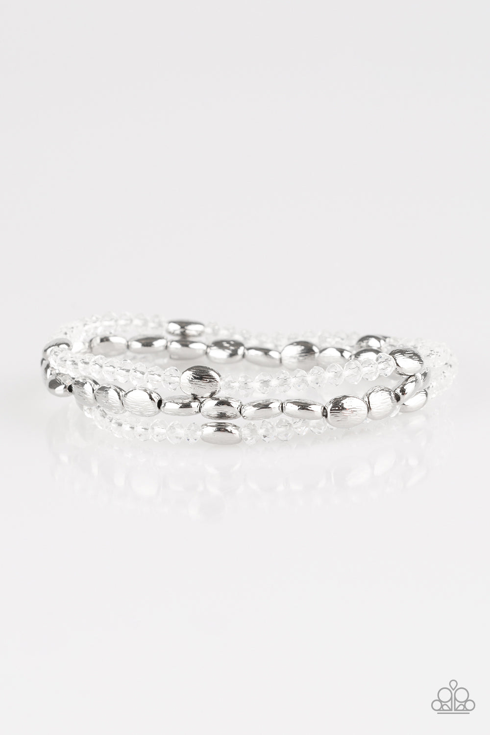 Hello Beautiful - White Bracelet