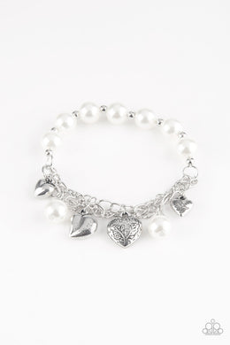 More Amour - White Bracelet