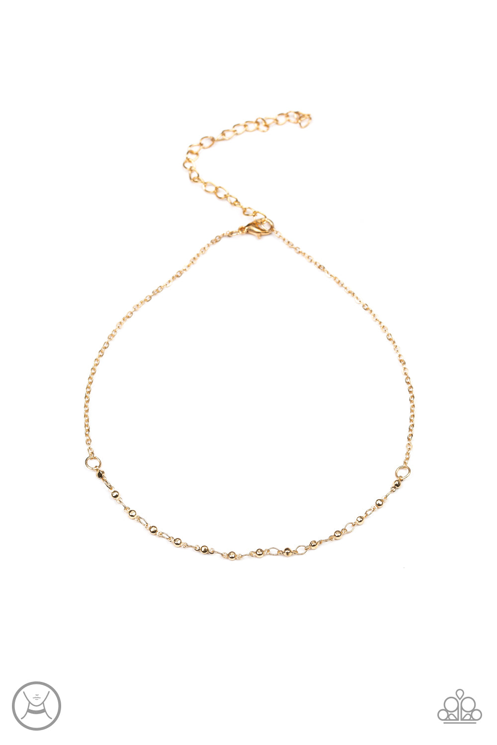 Take A Risk - Gold Necklace Set