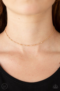 Take A Risk - Gold Necklace Set