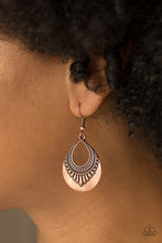 Load image into Gallery viewer, Totally Terrestrial - Copper Earrings