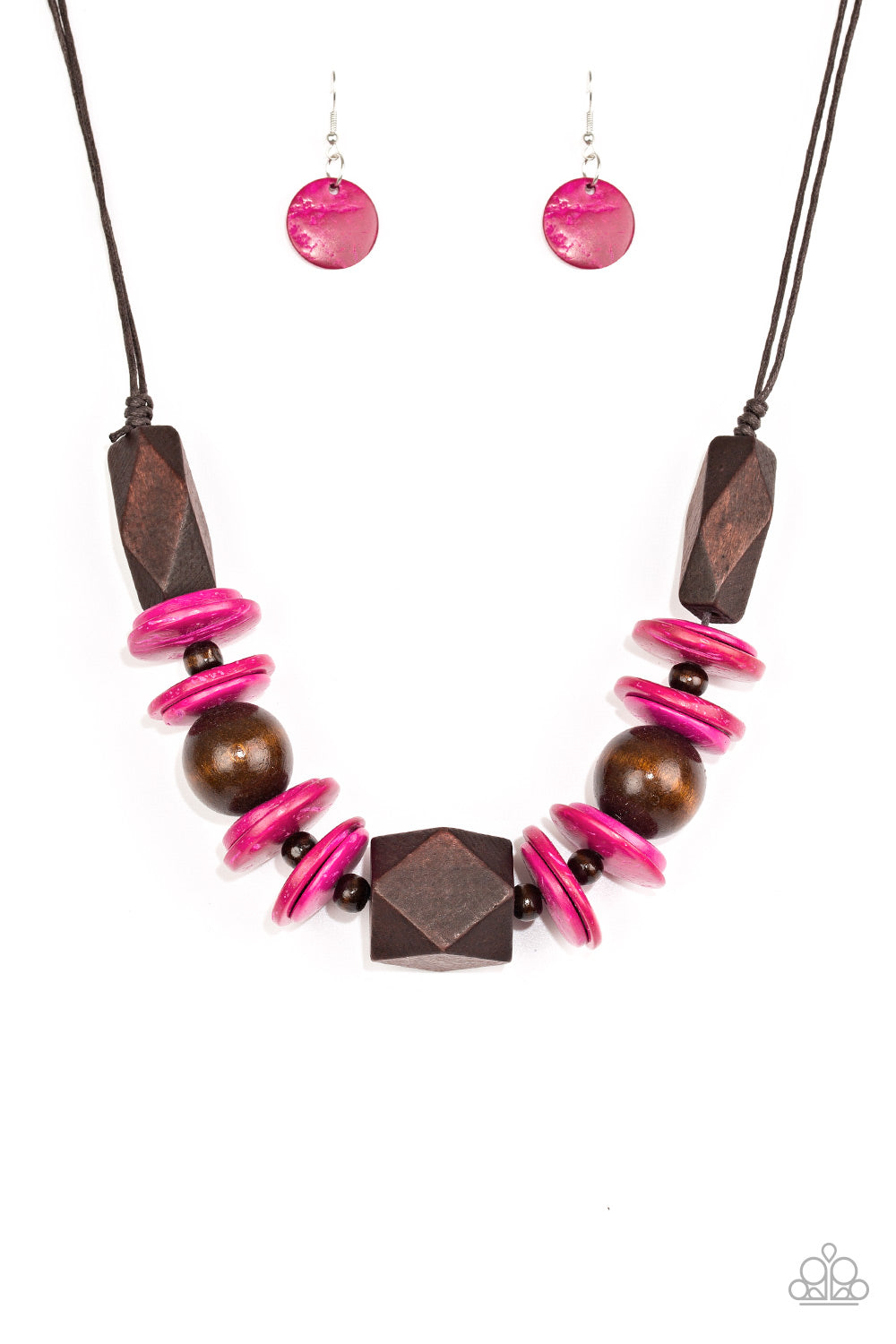 Pacific Paradise - Pink Necklace