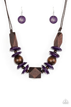 Load image into Gallery viewer, Pacific Paradise - Purple Necklace