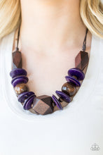 Load image into Gallery viewer, Pacific Paradise - Purple Necklace