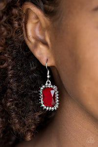 Downtown Dapper - Red Earrings