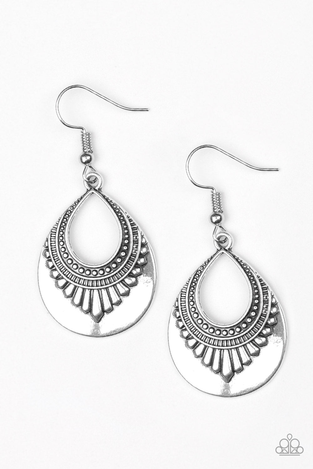 Totally Terrestrial - Silver Earrings