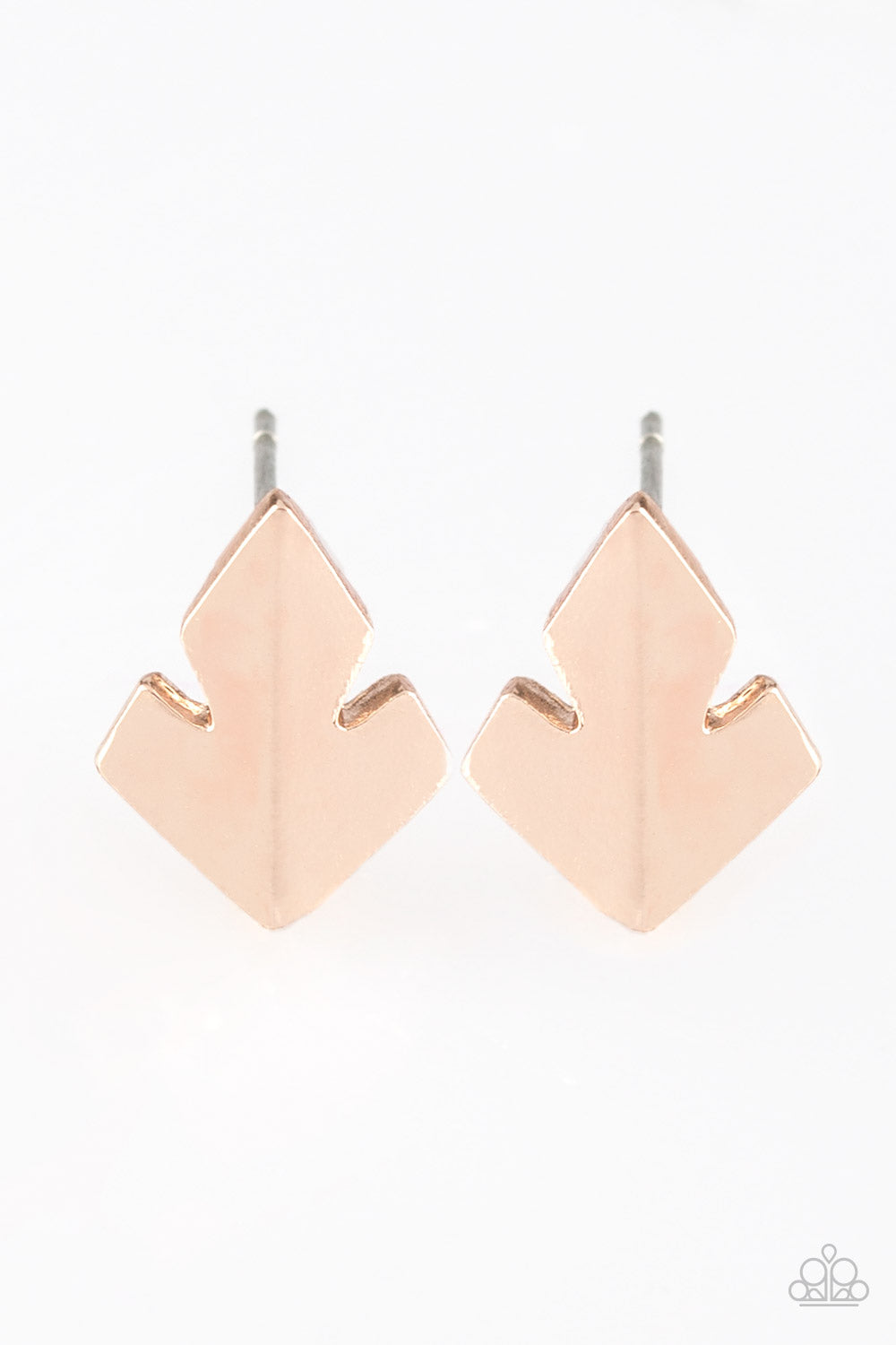 Fire Drill - Rose Gold Earrings