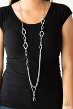 Load image into Gallery viewer, Street Beat - Silver Necklace Set