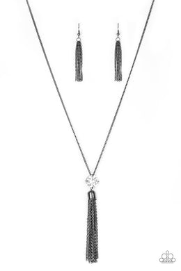 Five-Alarm FIREWORK - Black Necklace Set