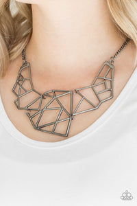 World Shattering - Black Necklace Set