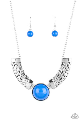 Egyptian Spell -Blue Necklace Set