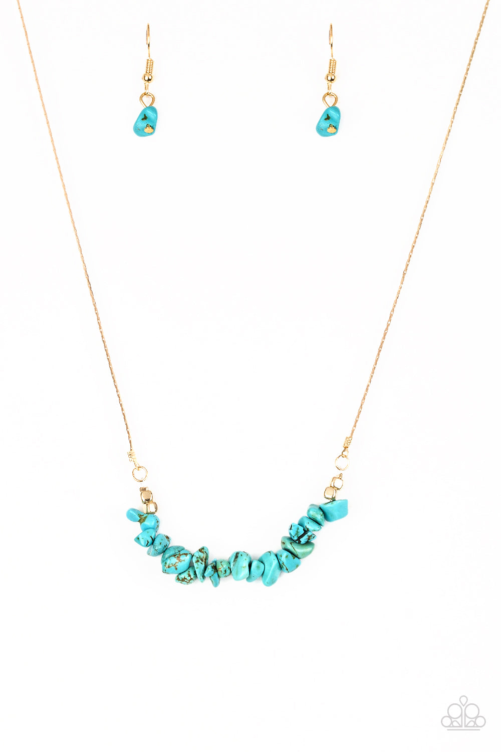 Back To Nature - Blue Necklace Set