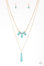 Load image into Gallery viewer, Basic Groundwork - Blue Necklace Set