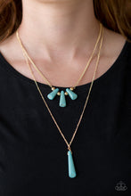 Load image into Gallery viewer, Basic Groundwork - Blue Necklace Set