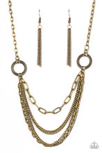 Load image into Gallery viewer, CHAINS of Command - Brass Necklace
