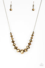 Load image into Gallery viewer, Crystal Carriages - Brass Necklace Set