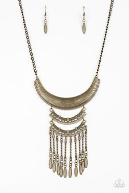 Eastern Empress - Brass Necklace Set