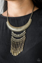 Load image into Gallery viewer, Eastern Empress - Brass Necklace Set