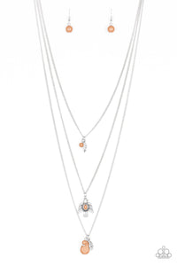 Soar With The Eagles - Brown Necklace Set